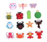 CIYODO Copertura Creativa Protezione Cavo Dati Salvacavo USB a Forma di Insetti 15 Pezzi Protezione Leggera per Ufficio e Scuola