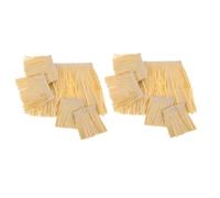 CIYODO Costume Hawaiano Set 2 Pezzi Gonna in Carta Raffia e Nappa per Uomo e Donna per Matrimoni e Feste a Tema Hawaiano