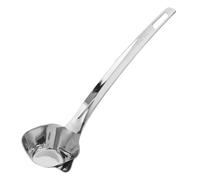CIYODO Cucchiaio Separatore Olio Acciaio Inossidabile Utensile Ergonomico per Separare Grasso da e Salse per Calde e Fritture Strumento per