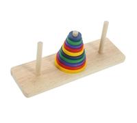CIYODO Da Tavolo Legno Torre Hanoi Puzzle Intellettuale Per Adulti e Attrezzo Per Feste e Sviluppo Della e Della Creatività