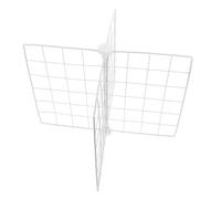 CIYODO Divisore in Filo Metallico per Congelatore Separatori per Ripiani del Congelatore A Pozzetto Design Regolabile E Ventilato