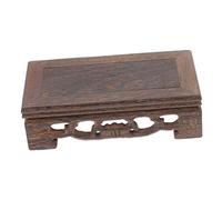 CIYODO Espositore Legno Vintage Per Vasi e Piante Supporto Decorativo Per Casa Base Legno Naturale Per Fioriere e Oggetti Arte Rialzo Per Interni
