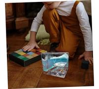 CIYODO Formicaio Ecologico in Plastica Trasparente Scatola per Allevamento Scientifico Educativo e Osservazione Comportamento Resistente e Regalo per Amanti