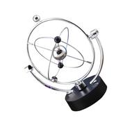 CIYODO Galaxy Orbital Art Perpetual Motion Decorazione da Scrivania in Metallo Senza Batterie Scultura Cinematica Oscillante per Appassionati di Scienza e Articoli Spaziali Regalo