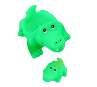 CIYODO Giocattoli da Bagno a Forma di Coccodrillo 2 Pezzi in Plastica Galleggiante Set per Vasca da Bagno Design Cartoon per Sviluppo Sensoriale e Gioco Sicuro in Acqua