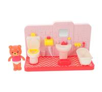 CIYODO Giocattoli da bagno per Potty Training Playset mobili da addestramento banale Playset di servizi igienici divertenti da bagno Fingta Giochi di ruolo mini