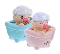 CIYODO Giocattolo Da Bagno A Forma Di Maialino Divertente Per Bambini Piccoli Giocattolo Interattivo Colore Brillante Per Neonati E Bambini Nella Vasca Da Bagno