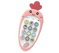 CIYODO Giocattolo Per Telefono Bilingue Set Di 1 Pezzo Giocattolo Educativo Per Ragazzo Ragazza Morso in Gel Morbido E Piccolo Design Trasportabile