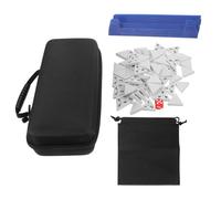 CIYODO Gioco Triangolare Domino con Tessere Triangolari e Dadi Scatola Portatile per Gioco di Strategia in Famiglia Tessere Adatto Giocatori