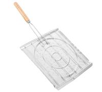 CIYODO Griglia per Toast e Vassoio per Grigliare da Tavolo, Supporto Perforato in Ferro Resistente per Barbecue Domestico e Campeggio, Facile da Pulire, Versatile e Robusto