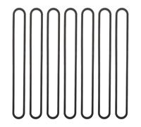 CIYODO Guarnizione Superiore in Schiuma per Sigillatrice Alimentare, Set 7 Pezzi, Resistente al Calore, Compatibile Macchine per Sottovuoto, Sostituzione Facile per Manutenzione