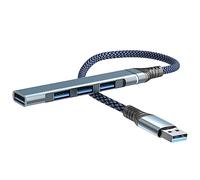 CIYODO Hub USB A 4 Porte per Laptop Porte USB Aggiuntive 3.0 Estensione Plug And Play Facile Trasporto