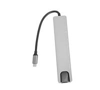 CIYODO Hub USB Multiporta Docking Station USB Tipo-c Adattatore Splitter Dock Dati Leggero Robusto Lega Alluminio Trasporto Facile