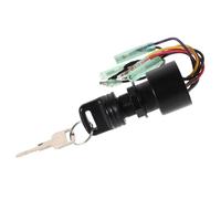 CIYODO Interruttore di Accensione per Motori Marini con Fili Robusto Blocchetto Accensione Barca in Poliestere e Ottone Avviamento Sicuro e Facile Installazione per Motori Fuoribordo