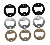 CIYODO Kit Apribottiglie da Te in Acciaio Inossidabile con Inserti Circolari Viti e Cacciavite per Resin Mould DIY Compatto e Durevole per Aprire Bottiglie Vino