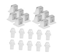 CIYODO Kit Fermo Porta Asciugatrice 10 Pezzi, Chiusure Ricambio Elettrodomestici Compatibili, Accessori per Oblò Lavatrice e Camper, Installazione Semplice per Uso Domestico