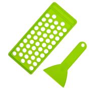 CIYODO Kit per Creazione Balsamo Labbra con Vassoio PP Contenitori Vuoti Balm e Rossetto Te Include Spatola per Riempimento Facile e