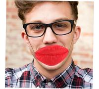 CIYODO Labbra Rosse in Grandi Oggetti Divertenti per Cosplay Forniture per Feste Decorazioni per Matrimonio Carnevale Scherzo Facciale