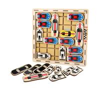 CIYODO Labirinto Auto in Legno Rimovibile Gioco Educativo Per Ragazzo Ragazza Allenamento Logica e Sviluppo Intellettivo Gioco Sensoriale Per Feste e Compleanni