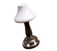 CIYODO Lampada Miniatura Da Comodino Decorazione Da Scrivania Di Luce Accessorio Per Mini Casa E Fotografia