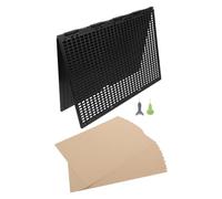 CIYODO Lavagna Braille con Penna Stilo e Kit di Scrittura Portatile Tastiera Righe e Celle per Esercizi in Braille per Insegnamento della Matematica per Ipovedenti