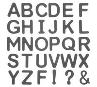 CIYODO Lettere Magnetiche in Schiuma EVA Maiuscole Alfabeto Magnetico 3D per Lavagna e Frigorifero Set Completo a-Z per Didattica e Decorazioni Casa e Scuola