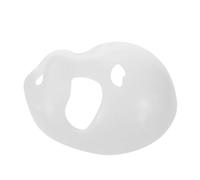 CIYODO Maschera Bianco Animale Fursuit DIY in Plastica Robusta Accessorio Versatile per Costume Kawaii Cosplay per Halloween Carnevale e Feste Tema
