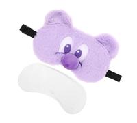 CIYODO Maschera per Dormire per Design Cartone Animato Morbido e Antiscivolo Copertura Occhi Totale per Ragazze e Ragazzi Fascia Elastico Comfort per Sonno Tranquillo e Viaggi