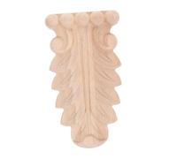 CIYODO Mensole Decorative in Legno Intagliato Applique Per Mobili Vintage Ornamenti in Legno Senza Vernice Supporto Per Colonna Romana Decorazioni Trasferibili