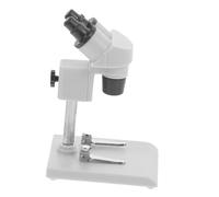 CIYODO Mini Microscopio Miniatura Bianco Realistico in Materiale Durevole Decorazione per Casa delle e Accessorio per Scenari in Scala