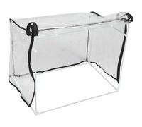 CIYODO Mini Serra Portatile per Piante da Giardino 60X40X40 CM con Copertura Trasparente Copertura per Fioriere Resistente alle Intemperie Serra da Tavolo per Ortaggi e Fiori Invernali