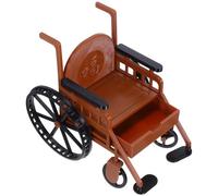 CIYODO Mini Wheelchair Toy For Dolls Realistic Medical Accessory For Bjd Dolls And Story Enrichment Fits Various