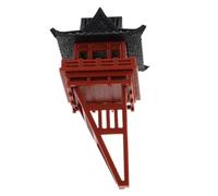 CIYODO Miniatura Pagoda Statua Cinese Architettonico Zen per Decorazione e Micro Paesaggi e Compatta per Scrivania e Mensola