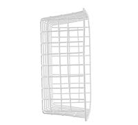 CIYODO Organizer Cestello Freezer Bianco Cesto Impilabile Per Dispensa Frigorifero e Congelatore Contenitore Pratico Per Verdura Frutta e Snack