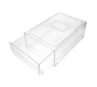 CIYODO Organizer Per Frigorifero Trasparente Con Cassetto Estraibile Contenitore Impilabile Per Frutta e Verdura Scatola Di Conservazione Per Cucina e Frigorifero Capacità e Facile