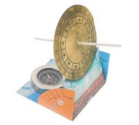 CIYODO Orologio Solare Equatoriale Scientifico Di Carta Per Ragazzo Ragazza Strumento Di Misurazione Del Assemblaggio Facile E Divertente