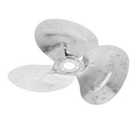 CIYODO Pale Ventilatore Da 6 Pollici in Ferro Zincato, 3 Pale Per Ventola Di Scarico e Riscaldamento, Accessorio Stabile e a Basso Consumo Energetico Per Ventole Da Tavolo e Camper