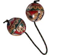 CIYODO Palla Ritmica Dipinta a Mano per Percussionisti, Strumento Musicale Leggero una Mano, Adatta a Batteristi, Lezioni di Musica e Gruppi Musicali, Suono Colore Casuale Stile Casuale