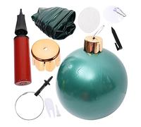 CIYODO Pallina Natalizia Gonfiabile Gigante per Esterni Decorazione Natalizia da Giardino Cortile e Patio Accessori