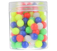 CIYODO Palline di Plastica Colorate Set di 100 da 10mm per Giochi di Ordinamento e Apprendimento della Probabilità, per L'educazione Matematica dei Bambini in Classe