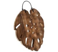 CIYODO Pannello in Legno per Felce Cornuta con Drenaggio Integrato Supporto Murale Decorativo Monstera per Piante da Interno ed Esterno per Giardino Verticale e Ufficio