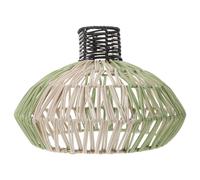 CIYODO Paralume Intrecciato a Mano Boho per Lampada a Sospensione Copertura Rustica per Plafoniera Paralume Decorativo per Soggiorno e Camera da Letto