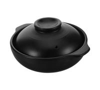 CIYODO Pentola Resistenti Al Calore con Casseruola Argilla per Zuppe e Noodles per Cucina e Uso Design e Durevole