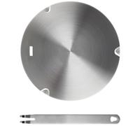 CIYODO Piastra Diffusore Di Calore Per Fornello A Induzione Protezione Per Fornello A Gas Piastra A Induzione in Acciaio Inossidabile Design Maneggevole