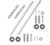 CIYODO Piegatrice Manuale per Fili D'acciaio Pesanti 2 Pezzi, Strumento Piegatore per Barre Metalliche da 1-10 Mm, Macchina Piegatrice per Uso Industriale e Cantieristico