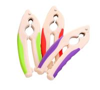 CIYODO Pinza in Alluminio ad Alta Durezza con Impugnatura Antiscivolo Doppia Dentatura per Noci e Crostacei Strumento Resistente e Pratico per Gusci Duri Colore Casuale