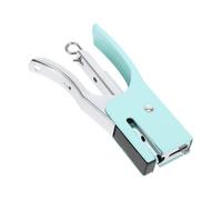 CIYODO Pinzatrice Manuale Portatile Macaron in Metallo Verde Menta Mini Spillatrice Resistente per Ufficio Scuola e Casa Cucitrice Compatta con Punti per Documenti Fino Design e