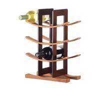 CIYODO Portabottiglie Per Vino in Supporto Portabottiglie Contenitore Bottiglie Vino