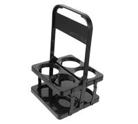 CIYODO Portabottiglie Pieghevole per e Leggero per Quotidiani per Picnic e Barbecue Design Multifunzionale e Resistente Nero