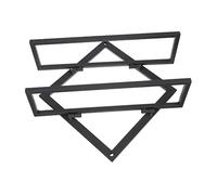 CIYODO Portabottiglie Vino Parete in Acciaio Robusto Design Compatto per Cucina Contemporanea Espositore Cantinetta Vino da Muro Supporto Elegante e Resistente per Bottiglie